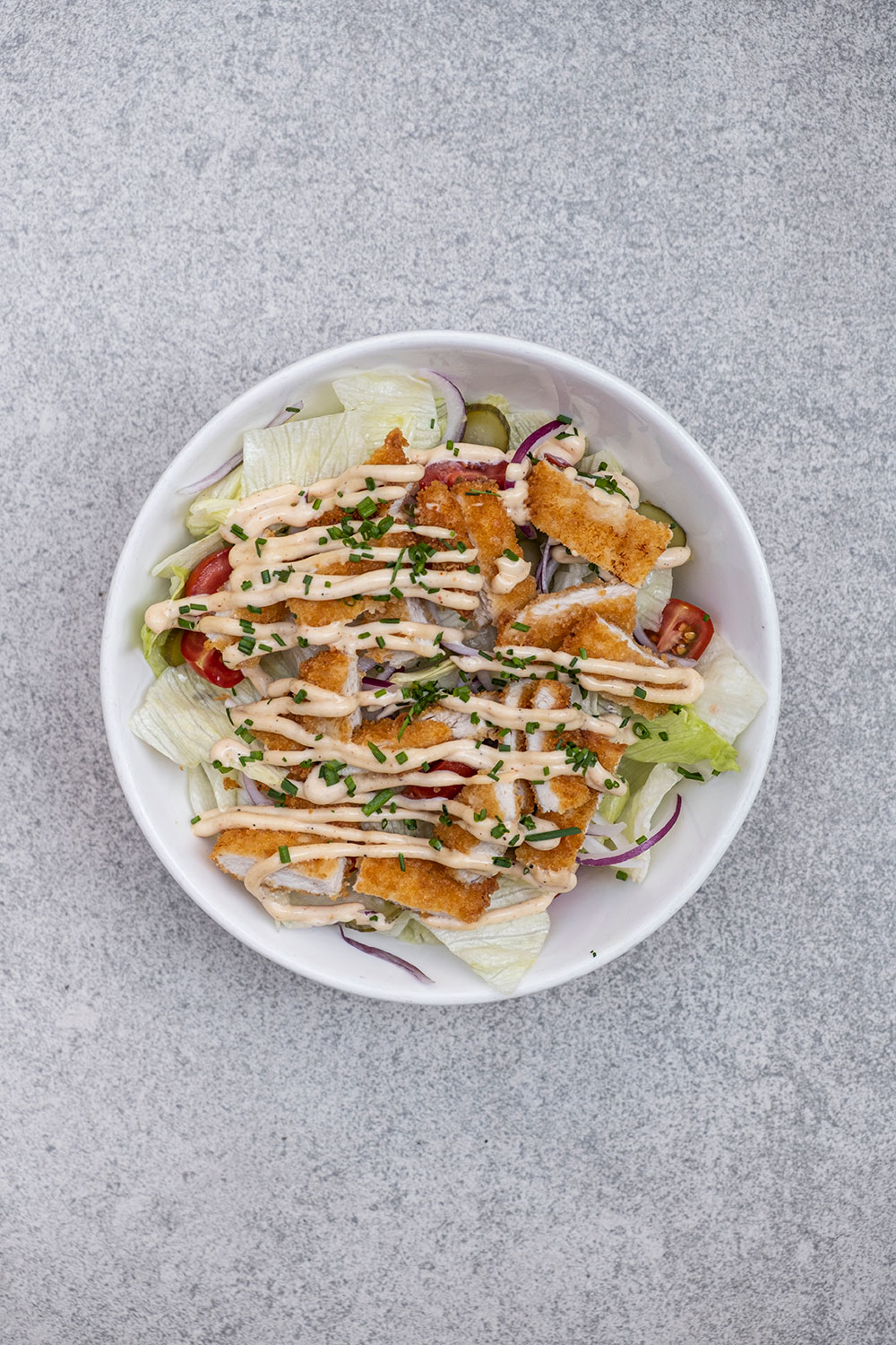 Çıtır Tavuk Salata