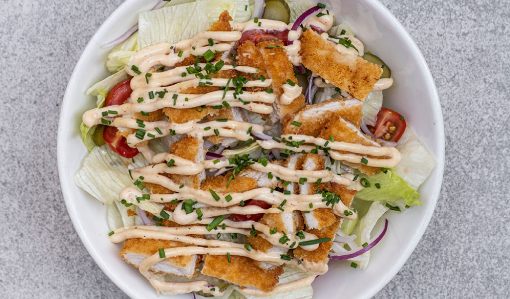 Çıtır Tavuk Salata